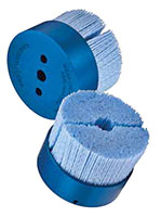 CeramiX® 3 Inch (in) Brush Diameter, 80 Grit, and 0.055 Inch (in) Filament Diameter Mini Disc Brush