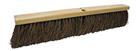 18 Inch (in) Width, 4 Inch (in) Trim Length, and Wood Block Type Floor Broom (90310)