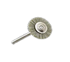 3/4 Inch (in) Brush Diameter and 800 Grit Miniature Wheel Brush