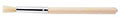 11/6 Inch (in) Trim Length and 6 Inch (in) Overall Length Fine White Bristle Stencil Artist Brush