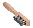 6 x 1/2 Inch (in) Block Size Steel Wood Handle Utility Brush