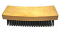 7-1/4 x 2-7/8 Inch (in) Block Size Stainless Steel Rocker Back Wood Scratch Brush