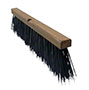 24 Inch (in) Width, 4-1/4 Inch (in) Trim Length, and Wood Block Type Slim Street Broom (90410)